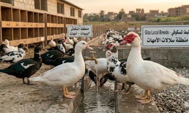 تفريخ البط المسكوفي