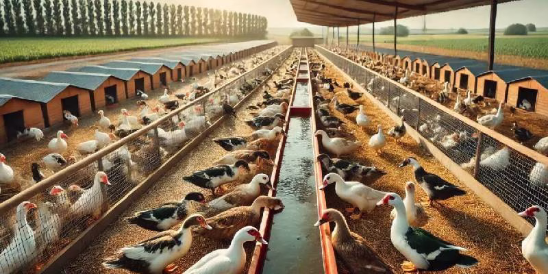 مشروع تربية البط المسكوفي