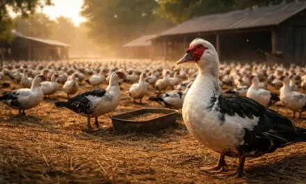مشروع تربية البط المسكوفي