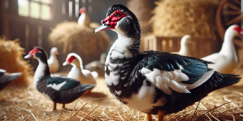 إحتياطات مشروع تربية البط المسكوفى