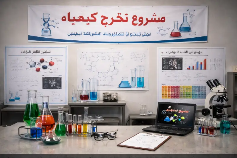 مشروع تخرج كيمياء