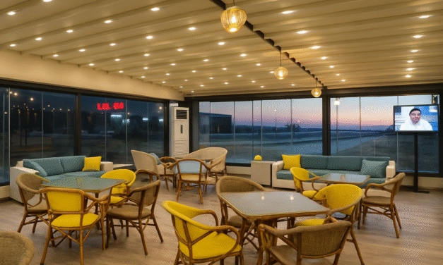 مشروع  كافيتريا على الطريق السريع