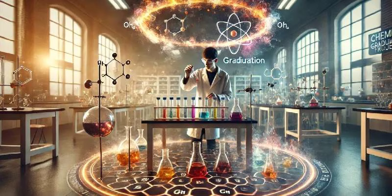 نموذج مشروع تخرج كيمياء