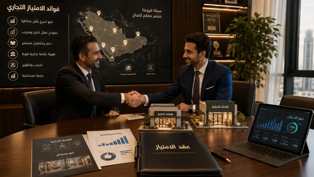 فوائد الحصول على الإمتياز التجاري (الفرنشايز)
