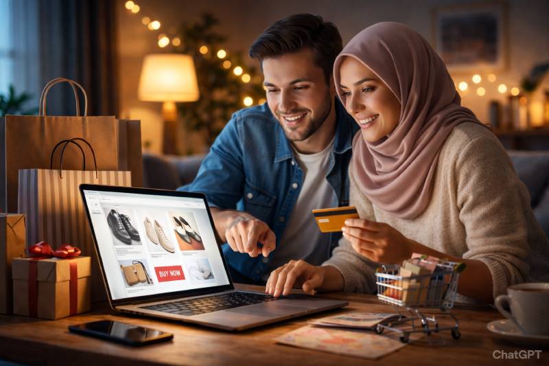 البيع والشراء عبر الانترنت