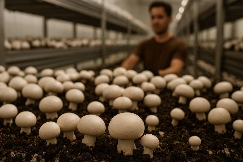 مشروع زراعة عيش الغراب