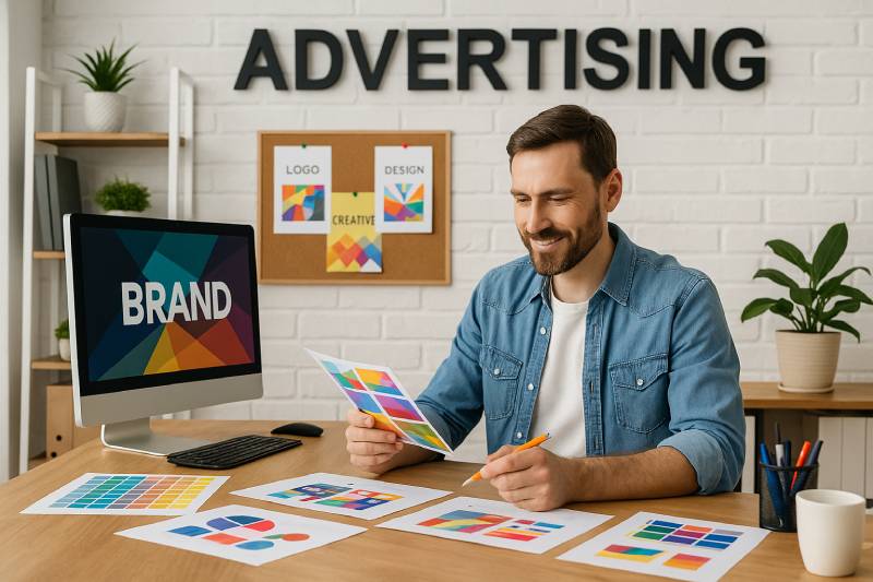 مشروع شركة دعاية وإعلان